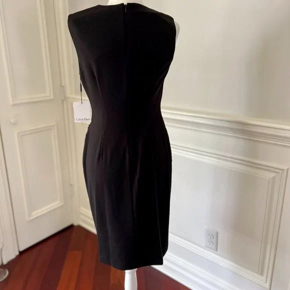 NWT Little Black Dress - Calvin Klein - Picture 4 of 8